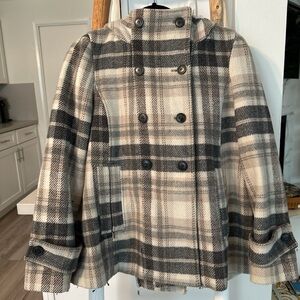 Zara Plaid coat
